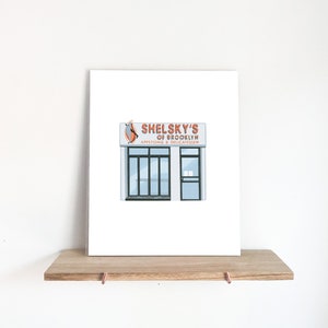 Shelsky's Print 8x10 Art Print Home Decor Office Decor Gift ideas Brooklyn gifts Tangible New York image 2