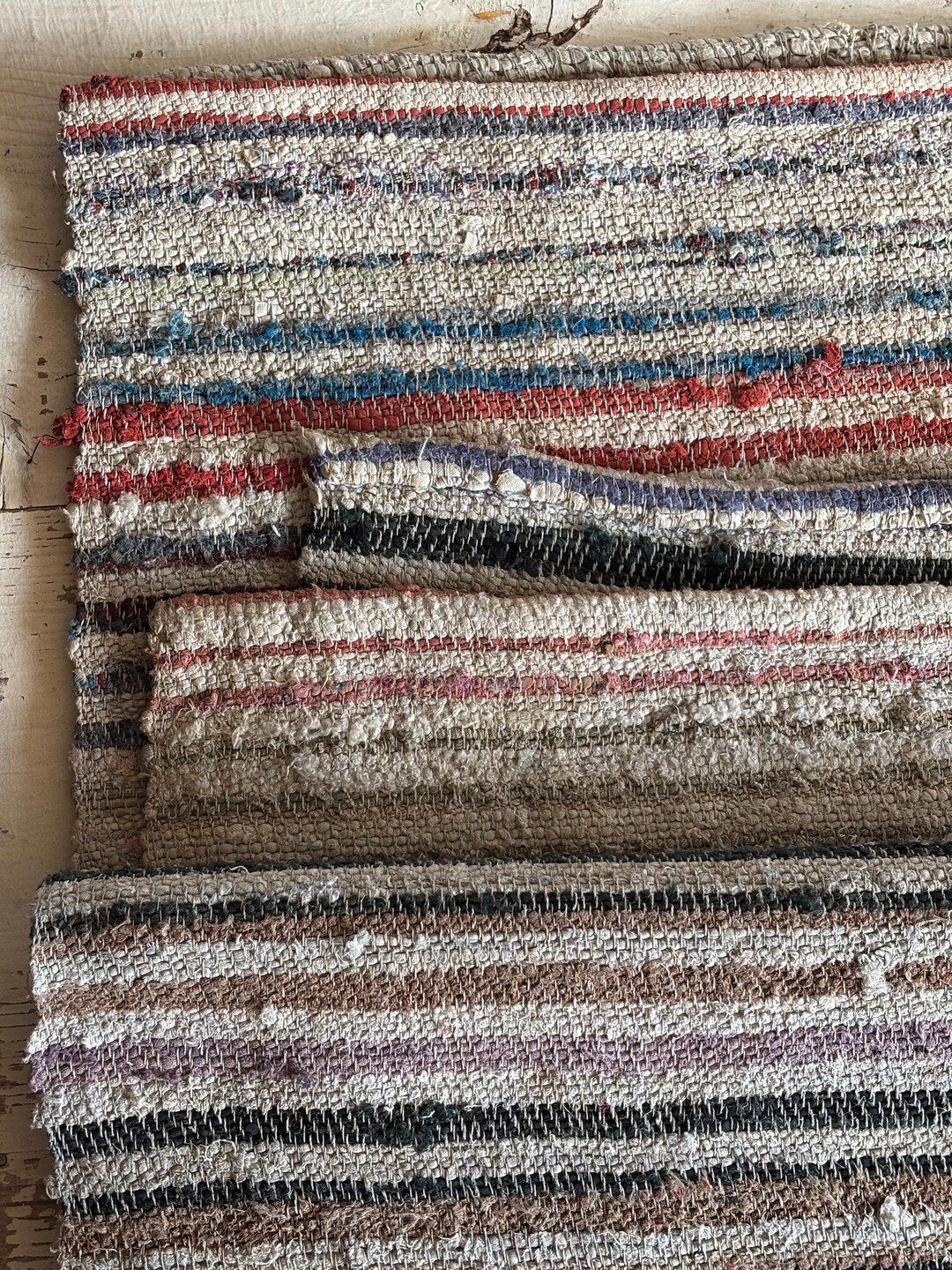 Traditional Italian Rug Pattern Antique Traditional Handwoven Rug, South Italy Homespun, Mediterranean ...