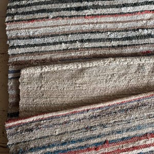 Antique Traditional hand loom Blanket, Mediterranean weaving rug - Sicilian Frazzata - 5.4 kg image 15