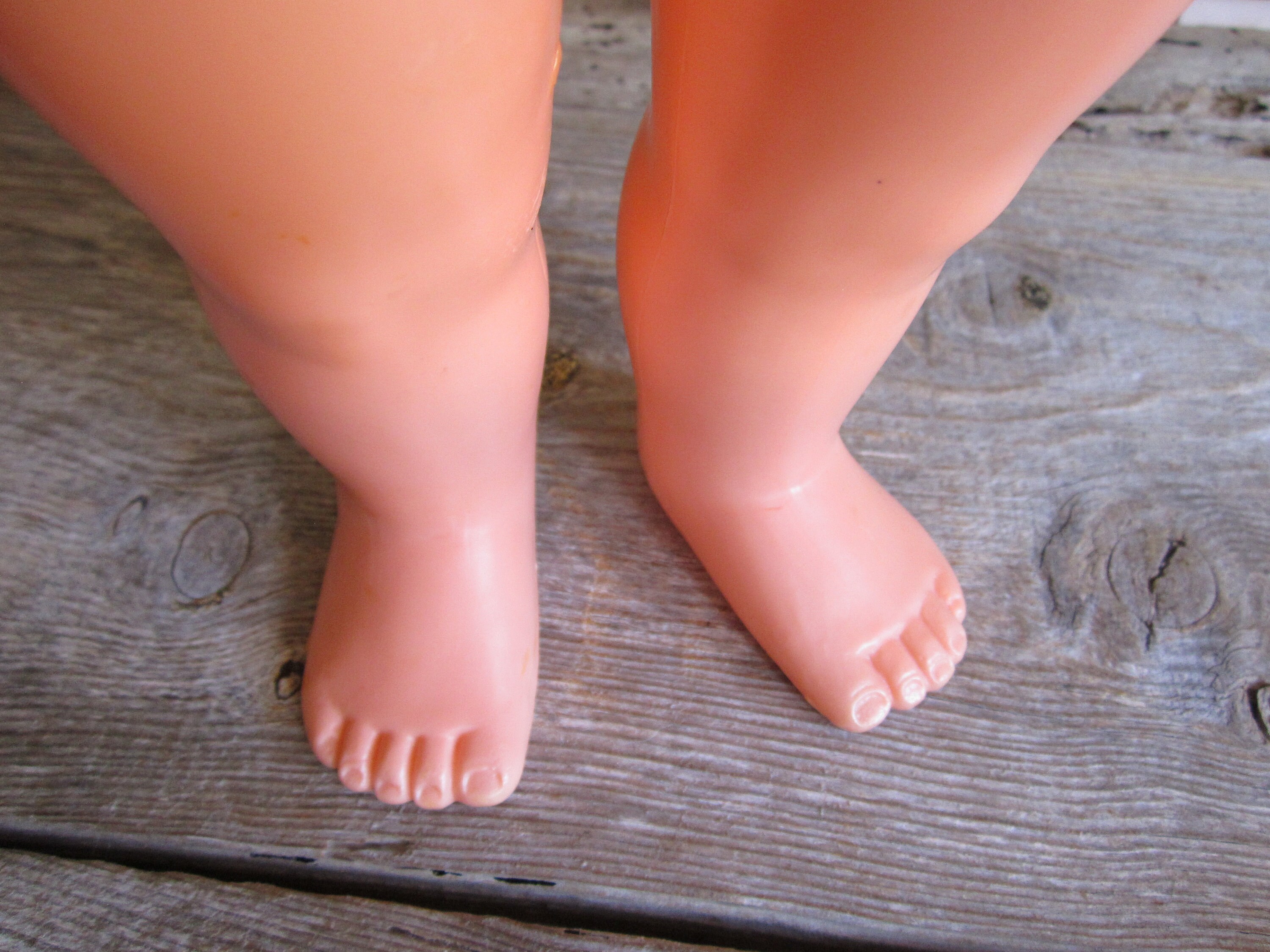 Vintage Plastic Doll Legs OOAK Doll Spare Parts Diy Craft Etsy