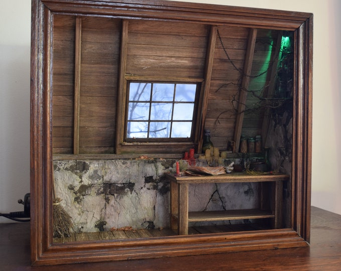 Taken Back in 1884. Original Handmade Miniature Model Diorama Shadow ...