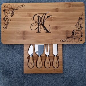 Personlised cheese board