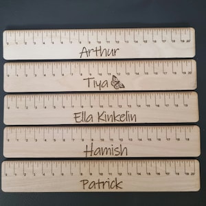 Personalisiertes 20 cm Lineal