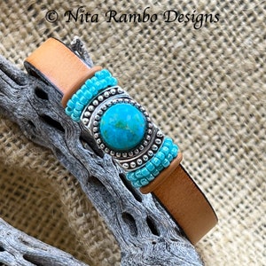 Leather & Arizona Turquoise...
