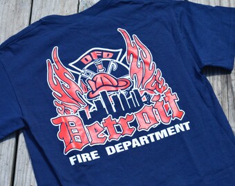 detroit fire shirts