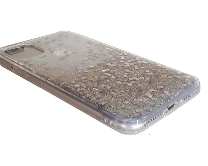 Holographic Hologram Silver Glitter iPhone 6/7/8 Plus Xr Xsmax Etsy