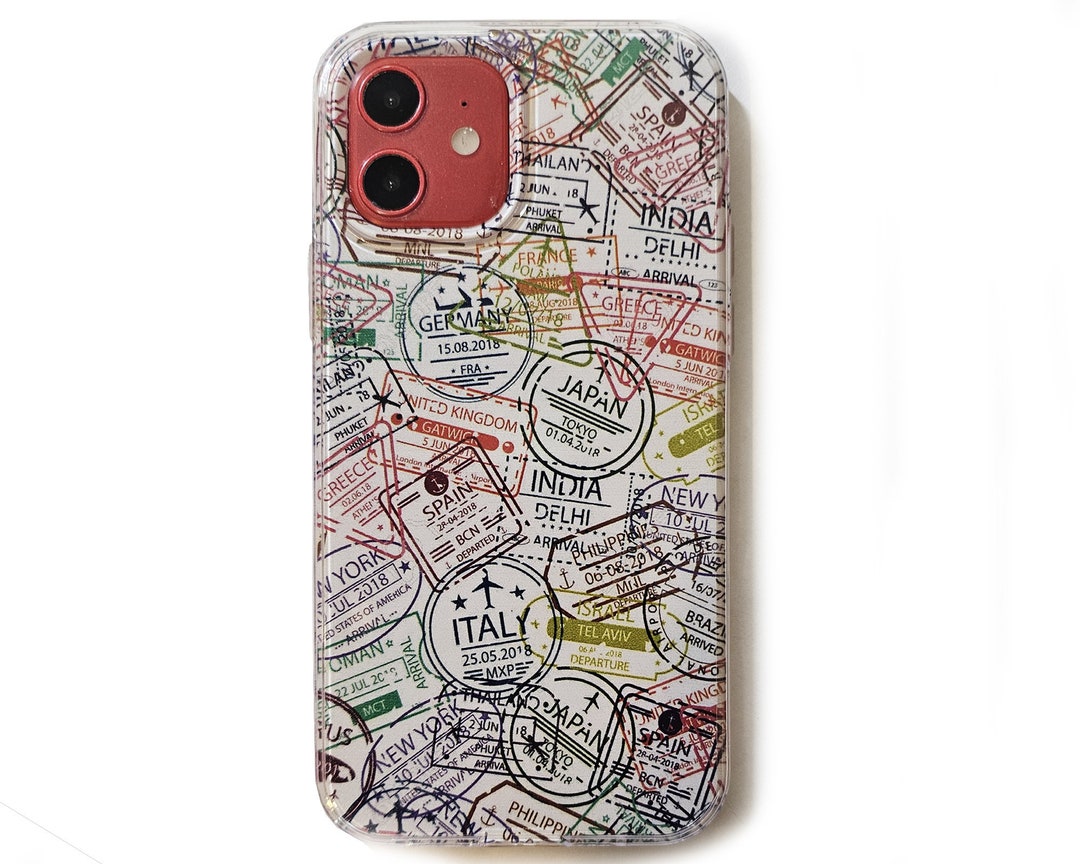 Travel Passport Stamps Clear Transparent Double Layered Durable