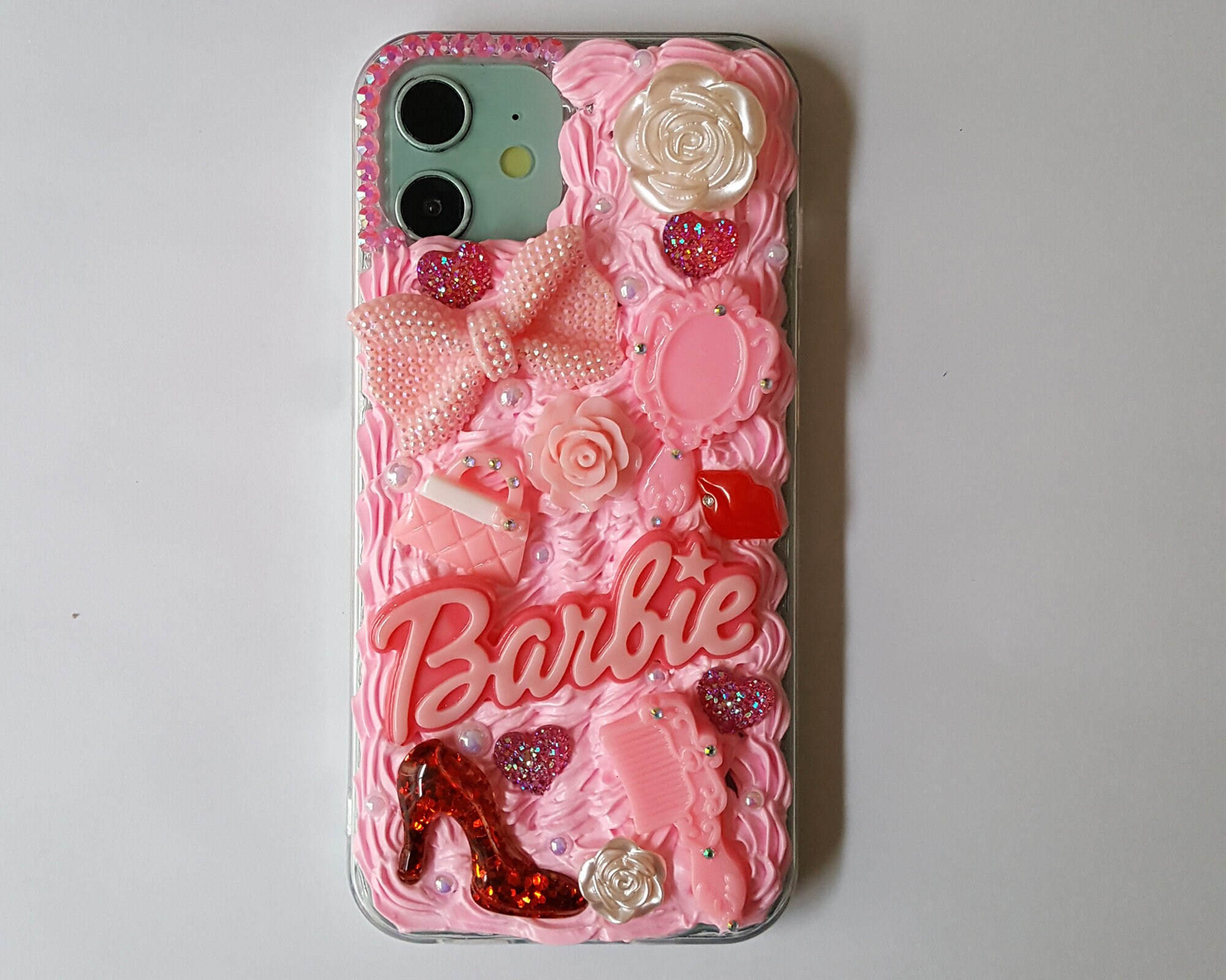 BARBIE PINK BLING GLITTER 1 Samsung Galaxy S21 Plus Case