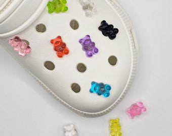 3 Pcs Gummy Bears Croc  Shoe Charm, Charm Pick Your Color #029