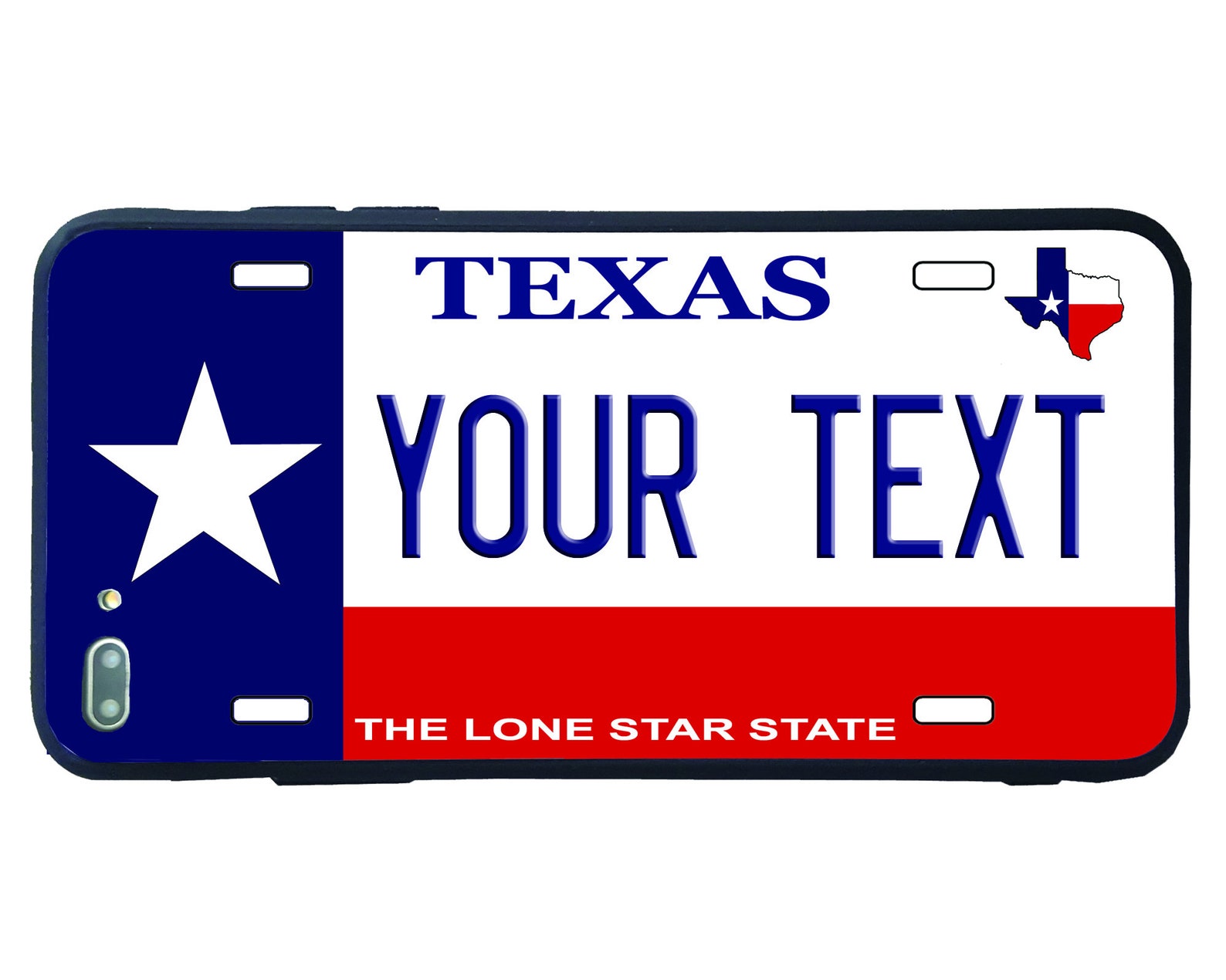 Custom Text US State License Plate Texas Nevada Colorado Etsy