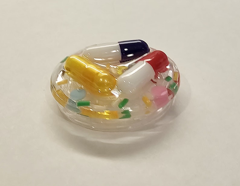 Pill Sprinkles 3D Resin Phone Grip, phone holder Phone Stand image 5