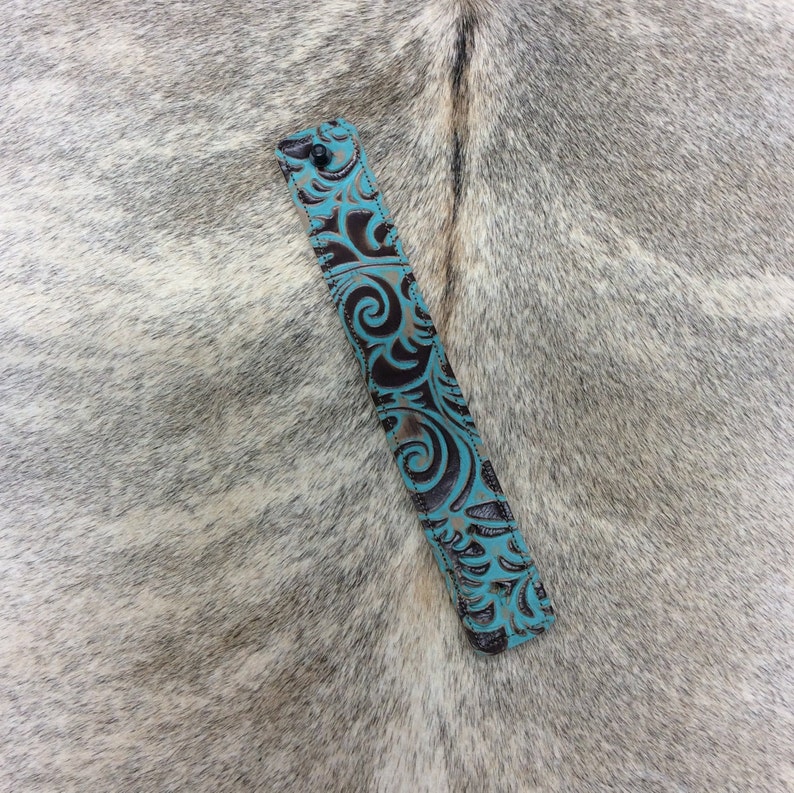 Turquoise leather bracelet, leather cuff bracelet for women, boho jewelry, 3rd anniversary gift for her, western jewelry for women