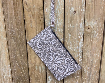 white clutch, purse for women, small bag, wristlet bag for her