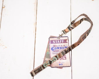leraar lanyard, lederen lanyard voor sleutels, koeienhuid lanyard voor id, badge, student gift, unieke geschenken voor mannen, terug naar school leraar