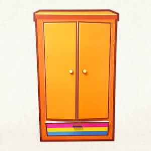 Tarjeta de apoyo de la bandera del orgullo pan. LGBTQ saliendo de la tarjeta de animación del armario para pansexual