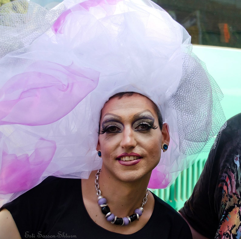 Headpiece Fascinator LGBT Gay Rainbow Pride Clothing Hat | Etsy