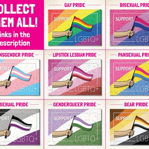 Ace pride flag magnet. Coming out gift for asexual image 8