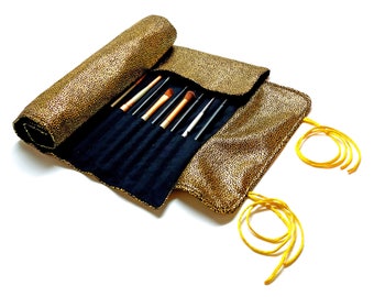 Coffret cadeau porte-maquillage pour artiste maquilleuse drag queen ou king Pinceaux de maquillage organisateur trousse à crayons Accessoires pour drag Trousse de maquillage