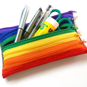 Bolsa com bandeira do orgulho arco-íris para presente de maquiagem para bolsa gay LGBTQ lésbica bi trans queer organizador