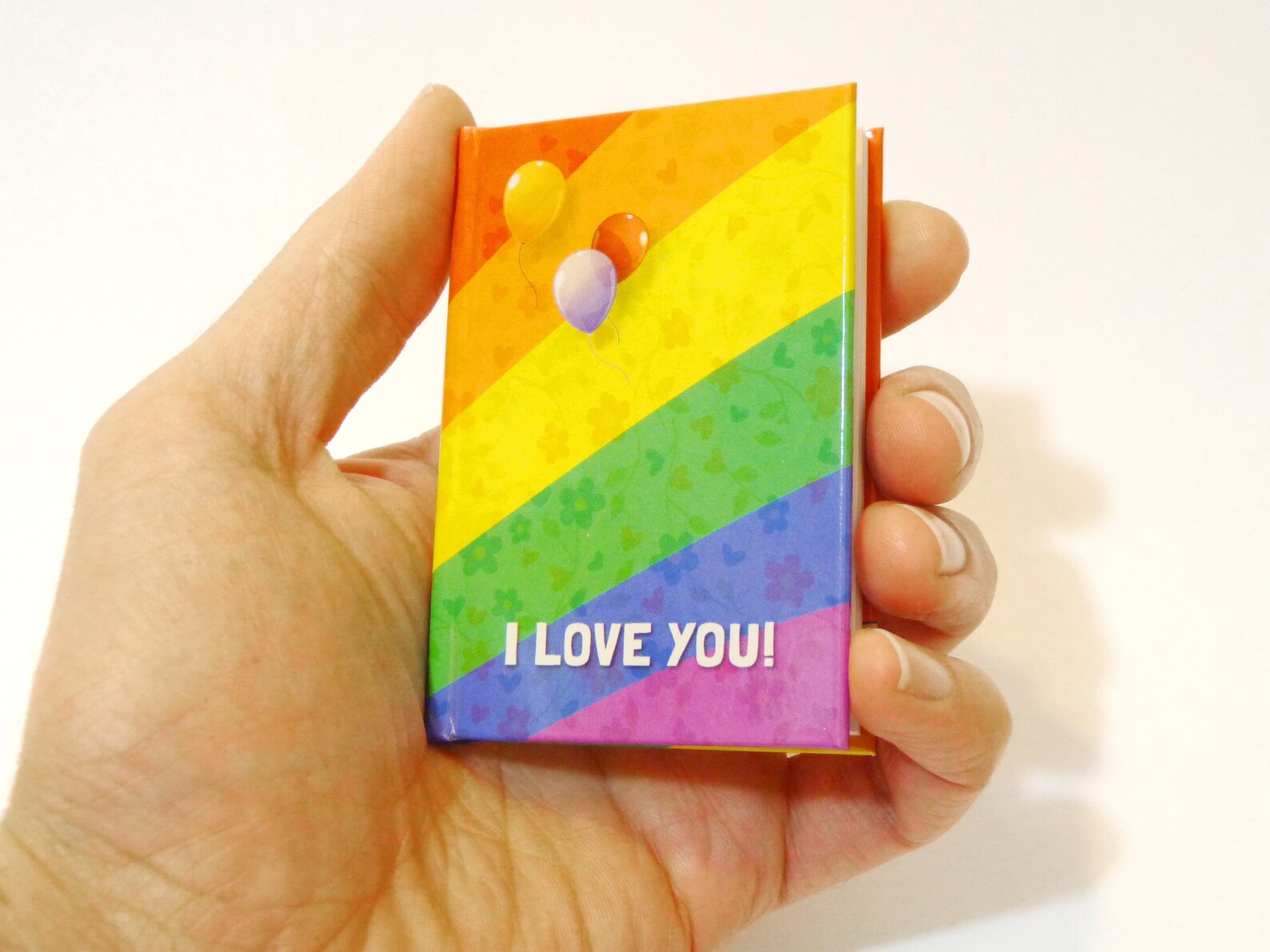 LGBT Gay Lesbian Love Pride Flag Gift Greeting Card Etsy