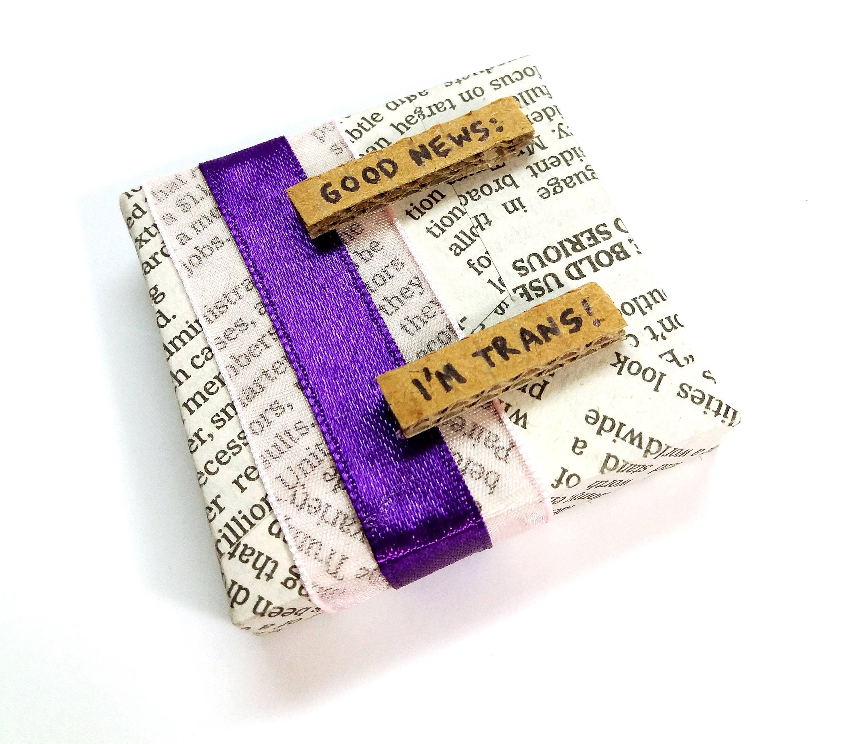 Transgender pride gift LGBT valentines anniversary gift Etsy