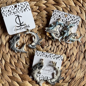 Shark Earrings