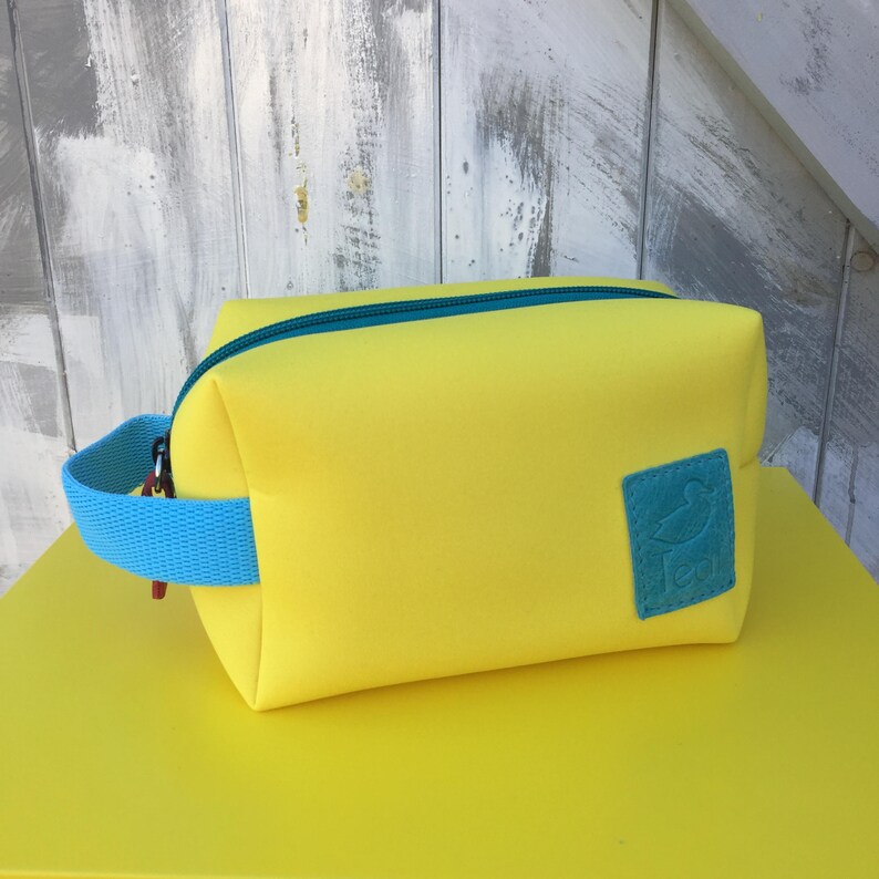 Neoprene wash bag small make up bag Etsy