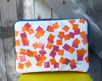 Colourful 13” padded laptop case