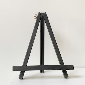 Studio Designs Metal Tripod Museum Display and Art Easel (68 inch H), Black