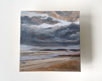 A Connemara Sky (2023) Acrylic on stretched canvas, unframed
