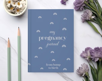 Rainbow Pregnancy Journal: Hardcover Mom-to-Be Gift