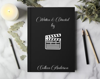 Personalized Screenwriting Journal: Playwright Gift, Character Development