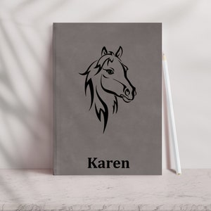Horse Journal, Horse Lover Gift, Equestrian Gifts, Horse Diary, Horse Notebook, Horse Racing, Horse Show, Horse Gifts, My First Diary, Book