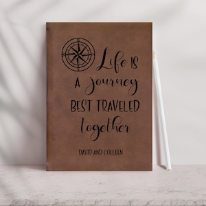 Custom Travel Journal, Adventure Journal, Traveling Journal, Camping Journal, Camper Notebook, Custom Journal, Camping Gift, Trip Planner