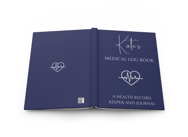 Personalized Medical Log Book: Health & Wellness Journal - Etsy