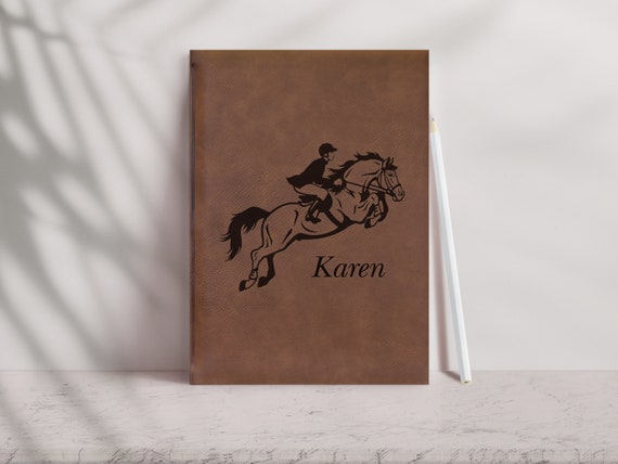 Personalized Equestrian Journal: Engraved Horse Lover Notebook /27