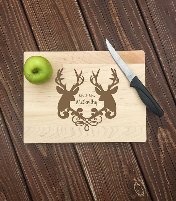 Personalized Bread Board personalized kitchen Decor personalized Board Hunter Gift Personalized Cutting Board Rustick Cutting Board