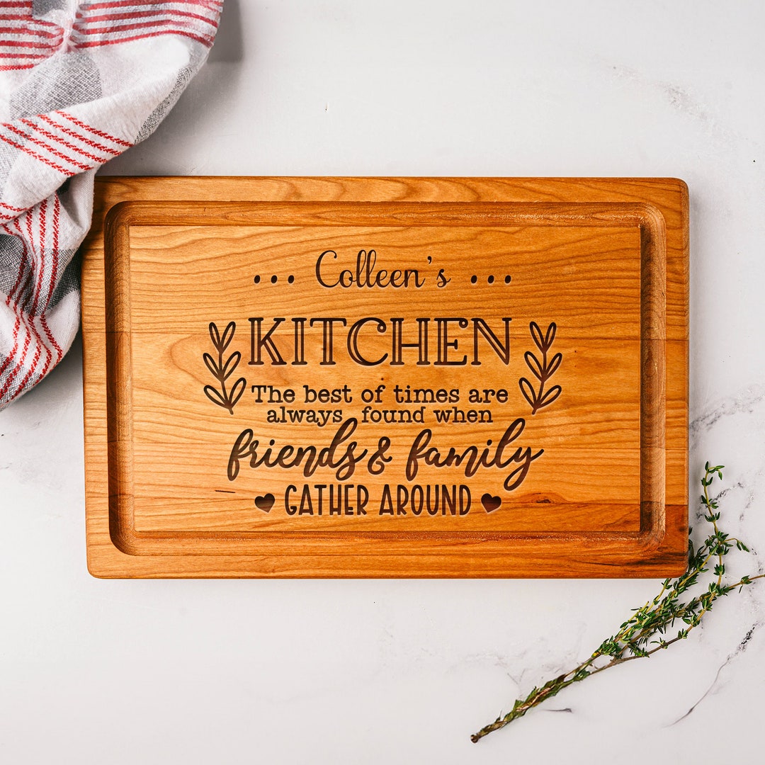 Gather Cutting Board, Personalized Gift, Cheese Board, Charcuterie