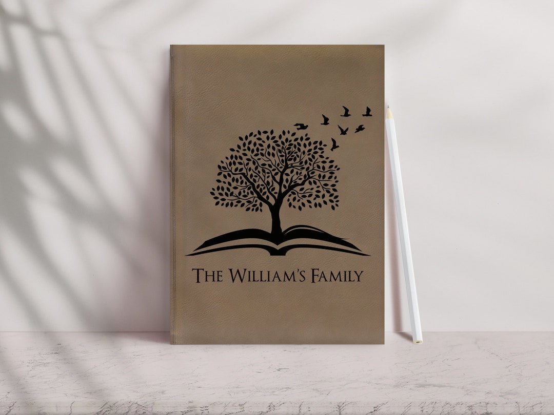 Family History Book, Family History Gifts, Family Tree Journal