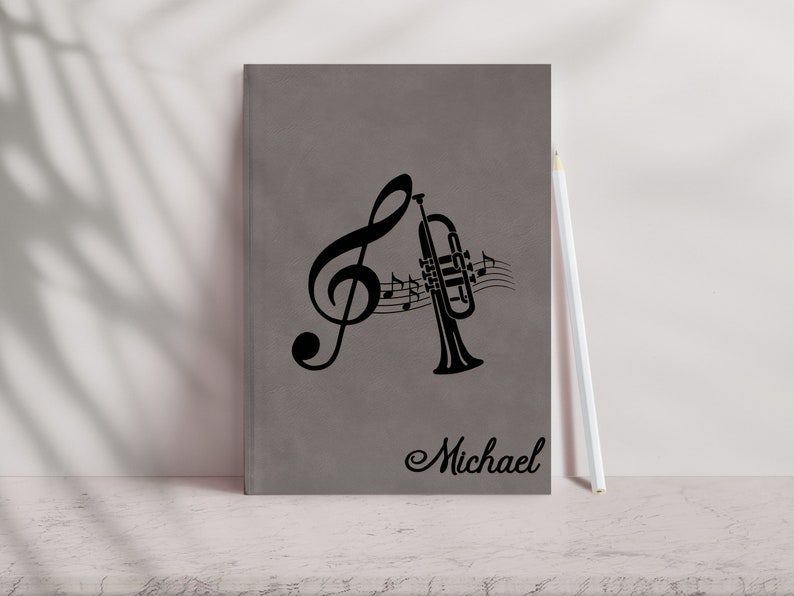 Music Teacher Notebook Music Teacher Gifts Music Teacher Gray