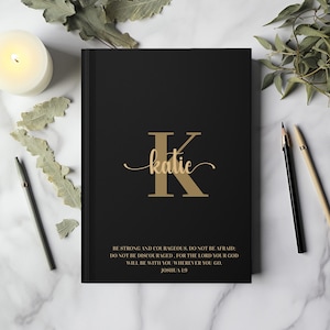 Personalized Prayer Journal For Women, Christian Gift