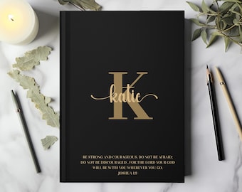 Personalized Prayer Journal For Women, Christian Gift
