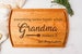 Mothers Day Cutting Board, Grandmother Gift, Grandma Gift, Mothers Day Gift, Grandma Mothers Day, Mothers Day Gift for Grandma, Wood, Rustic 