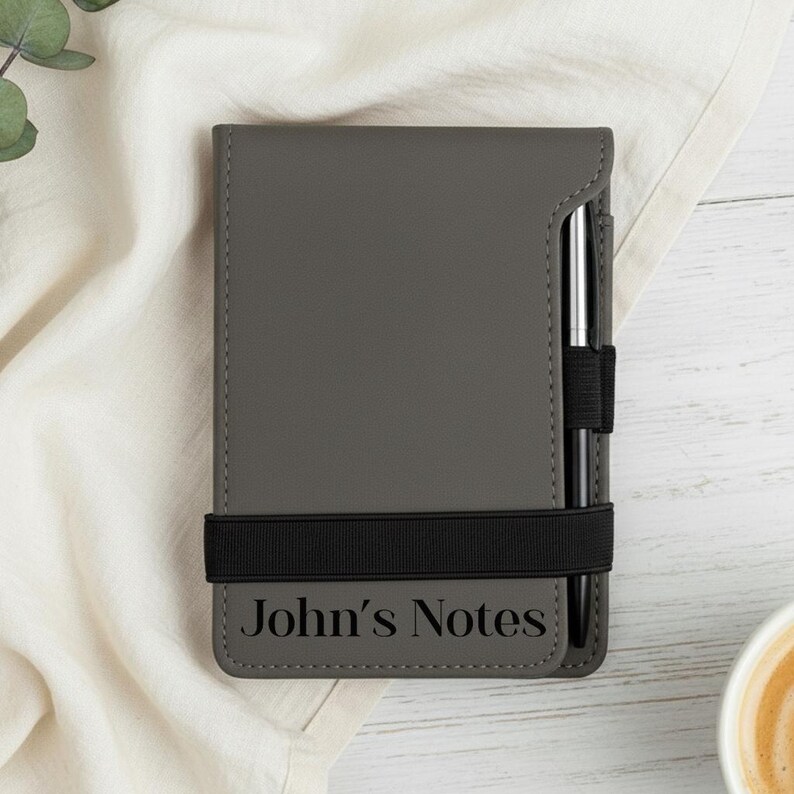 Custom Mini Notepad Personalized Mini Notepad With Pen – Custom Name Pocket Notebook for ...