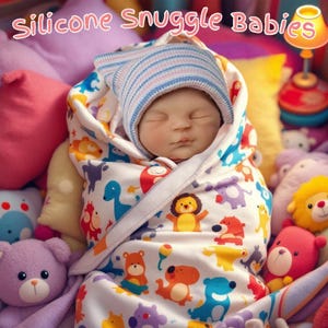 Silicone Baby Doll 6&quot; Boy or Girl &quot;Gabriel&quot; or &quot;Gabby&quot;