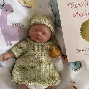 Silicone Baby Doll 6&quot; Boy or Girl &quot;Gabriel&quot; or &quot;Gabby&quot;