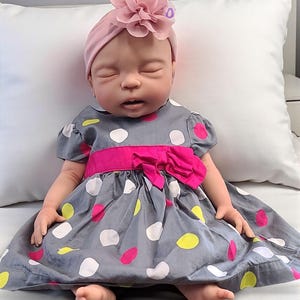 Silicone Baby Doll Girl or Boy 22 inch &quot;Riley&quot;