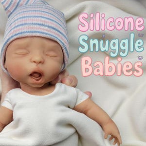 Silicone Baby Doll 12 inch Boy or Girl &quot;Angelica&quot; or &quot;Arthur&quot;