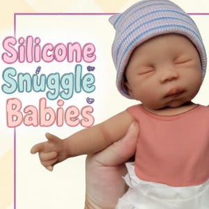 Silikon Babypuppe 25 cm Junge oder Mädchen Casey