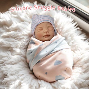 Silicone Baby Doll 12&quot; Boy or Girl &quot;Charlotte&quot; or &quot;Carter&quot;